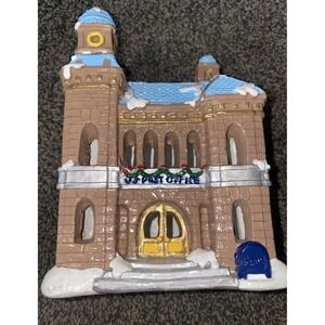 California Creations US Post Office Painted Christmas Holiday Village